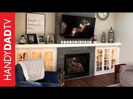 Diy Fireplace Installation Mantle And