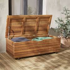 Garden Storage Box In Wood Saragosse