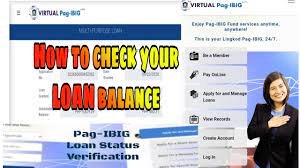 how to check pag ibig loan balance tru