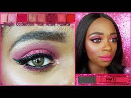 pink monochrome makeup look magic