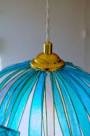 Peacock Style Pendant Resin Lamp Light