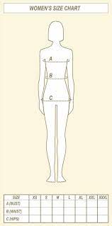 women s clothing size chart body