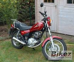 1997 yamaha sr 125 specifications and