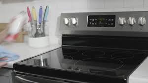 Electric Range Glass Cooktop