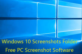 windows 10 screenshots folder free pc