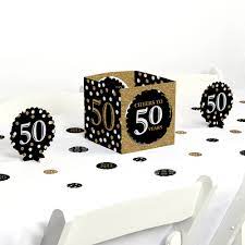 50th birthday gold birthday