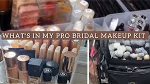 what s in my pro bridal makeup kit
