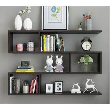 4 Layer Bookshelf Wall Shelf Multi No