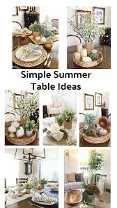 simple summer table decor ideas a