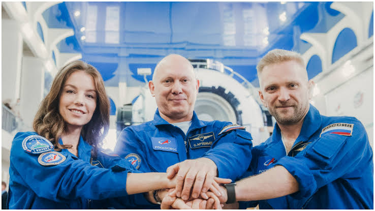 Russian film crew set to launch off to ISS to shoot the 1st movie in space