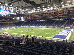 Ford Field Section 132 Detroit Lions Rateyourseats Com