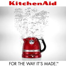 In a modern dome style, this cordless kettle doesn't just look good. Kitchenaid Artisan 1 5 L Kettle Almond Cream Cookfunky