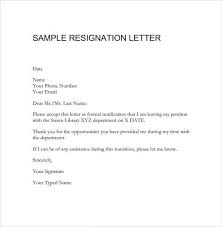 Teacher Resignation Letter Sample Pdf Resignation Letter