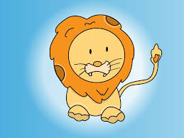cute lion vector art graphics