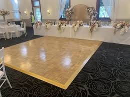 white gloss dance floor hire perfect