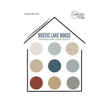 Rustic Lake House 2022 Paint Color