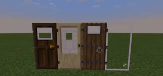 All Doors Have Windows Minecraft Pe