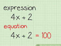 How To Solve An Algebraic Expression 10 Steps With Pictures