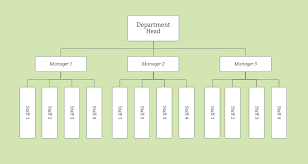 Flat Organizational Chart Template Lucidchart