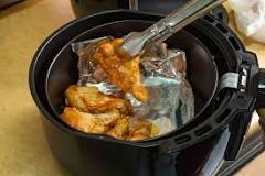 Can I wrap chicken in foil in air fryer?