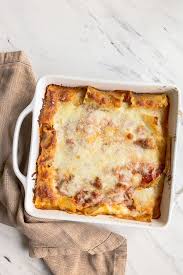 Freezer Lasagna in 8 Inch Pan - Cook Once, Eat Twice