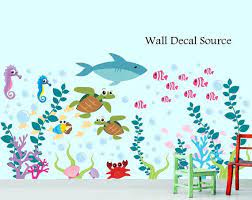 Underwater Wall Decals Aquarium Wall