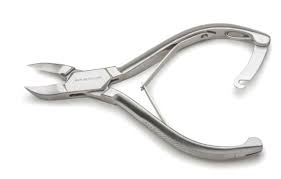 nail nippers 14cm double concave jaw