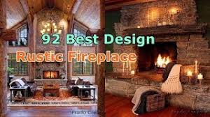 92 Best Rustic Fireplace Design And