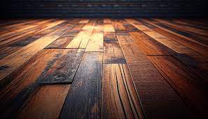 premium ai image a wooden floor with