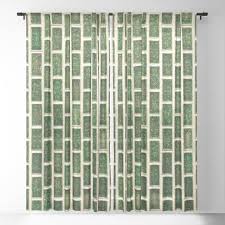 Green 70s Glass Tile White Grout
