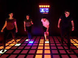 interactive dance floor attention
