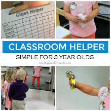 How To Have A Preschool Class Helper