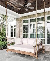 Glorious Farmhouse Porch Bed Swing With