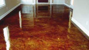 preparing your floor for an acid stain
