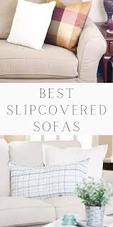 Best Slipcovered Sofas From Pottery