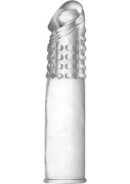 Buy Size Matters Clear Choice Penis Extender Sleeve 7 Inch online.