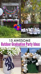 outdoor graduation party ideas