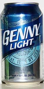 genny light genesee brewing co