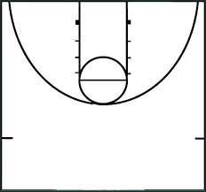 Half Basketball Court Dimensions Half Basketball Court Dimensions