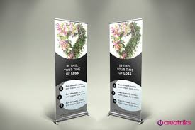 10 funeral roll up banner templates in