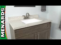 How To Install A Vanity Top Menards