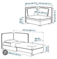 ikea vallentuna sofa bed furniture