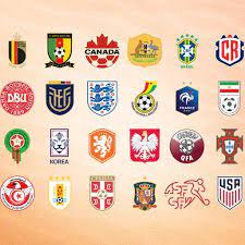 World Cup 2022 Team Logo gambar png