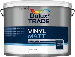 Dulux Trade Vinyl Matt Light Base 10ltr