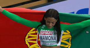 She won silver at the 2012 championships in helsinki for the triple jump. Patricia Mamona Sagra Se Campea Europeia Do Triplo Salto Em Pista Coberta Atletismo Jornal Record