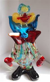 A Beautiful Vintage Murano Glass Clown