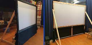It includes professional black masking borders to improve picture contrast and absorbs projection enjoy your favorite movies outside using our diy pro rear screen, which allows installation anywhere a support structure is found. When Low Tech Is Better Than Know Tech Sound Vision