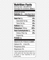 nutrient nutrition facts label food the