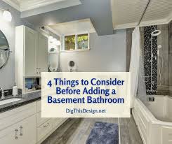 Adding A Basement Bathroom