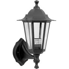 Victorian Style Lantern Ip33 Black 60w